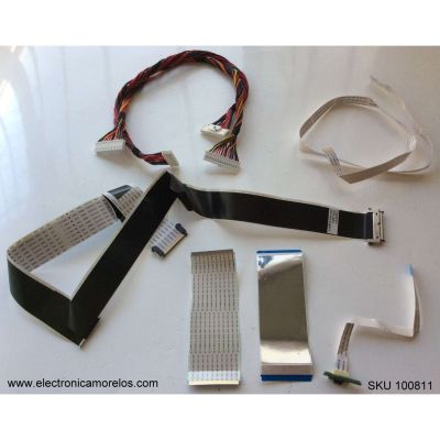 KIT DE CABLES PARA TV / VIZIO / E700I-B3 51P / IP-1144X00-2010 / MODELO E700I-B3